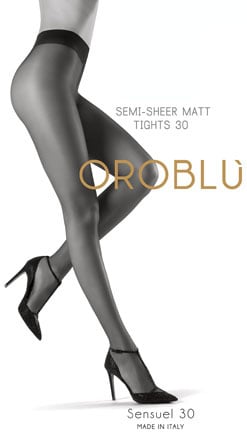 Onhandig verlangen Indirect Oroblu panty Sensuel 30 - zwart | Panty's | FRANCELLE bonneterie /  Online-hoeden-kopen.nl
