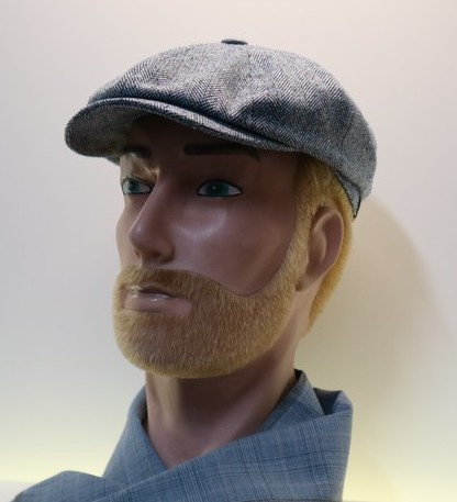 Stetson herenpet flatcap art. 6842501 donkerblauw