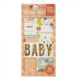 Echo Park - Baby girl - stickerboek