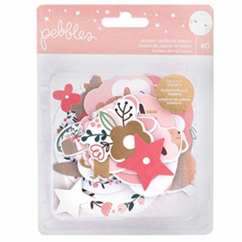 Pebbles - Night night girl die-cuts