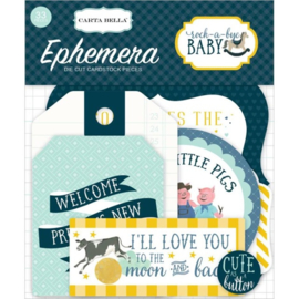 Carta Bella - Rock-a-bye baby boy die-cuts