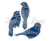 Tattered lace - Trio of birds