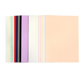 Cardstock - roze, metallic