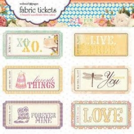 Webster`s Page - Western romance fabric tickets