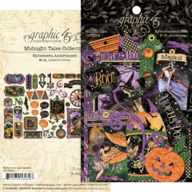 Graphic 45 - Midnight tales - die cuts