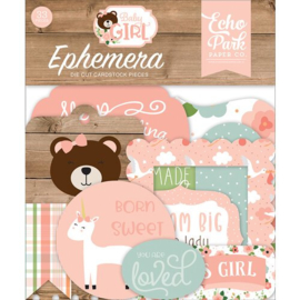 Echo Park - Baby girl - die-cuts