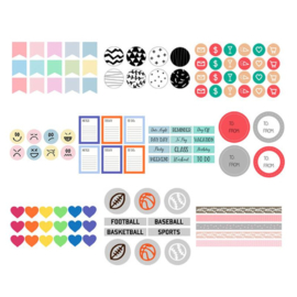 Sticker Sampler Pack (11 vellen + 10 Designs)