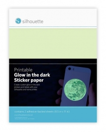Printbare sticker Glow-in-the-Dark
