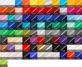 Zelfklevende Folie kleuren (suptac) glans/mat 5 m x 0,61 m gesneden op 30,5 cm