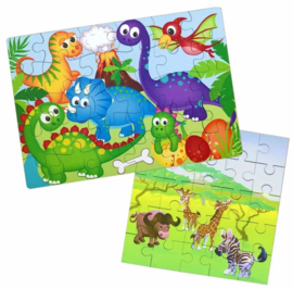 Sublimatie puzzel hout 17 cm x 17 cm