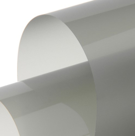 Helder Vinyl 5m  x 30,5 cm C4497 licht grijs