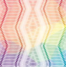 Flex Pattern Rainbow Lines