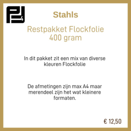 Restpakket 400 gr. Flock