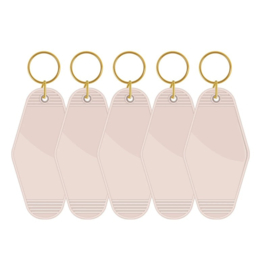 Teckwrap Motel Keychains Blanks 5 stuks