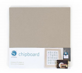 12" x 12" chipboard 25-pack