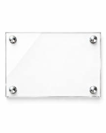Naamplaatje Plexiglas  20 x 15 cm