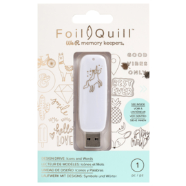 Foil Quill USB | Icons & Words
