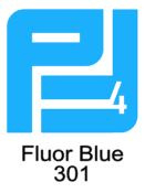 Flexfolie 301 Fluor Blue 5 m x 7 cm