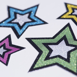 Printbare Sticker Paper - Glitter