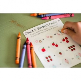 Scratch off stickersheets-Printable