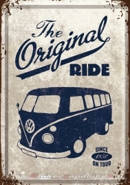 Tin Signs VW T2 The Original Ride