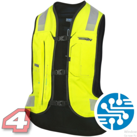 Helite E-Turtle airbag vest Hi Vis