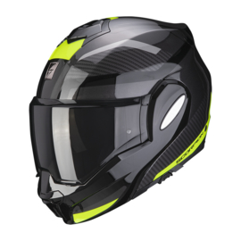 Scorpion Exo Tech Trap zwart/neon geel motorhelm