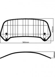 MRA windscherm X-creen touring
