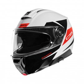 Schuberth C5 Eclipse wit rood