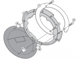 Givi Tankring / Bevestigingsring - Aprilia