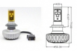 H7 Motorfiets LED dimlichten