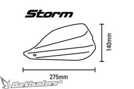 Barkbusters handkappen set  - KTM 1290 Superduke R 14-