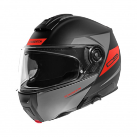 Schuberth C5 Eclipse zwart rood