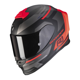 Scorpion Exo-R1 Orbis mat zwart/neon rood