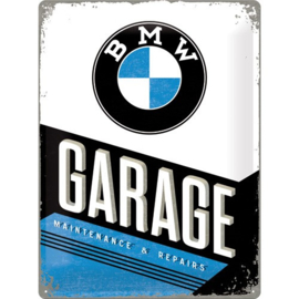 Emaille bord BMW Garage
