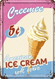 Tin Signs American Ice Cream