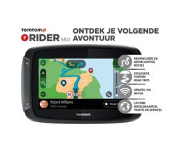 Tomtom Rider 550SE + Lifetime maps