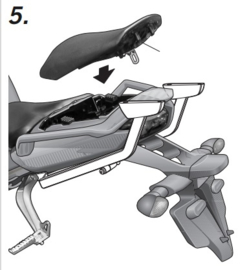 Yamaha FZ1 Fazer 1000 06-15 Y0FZ16ST rek