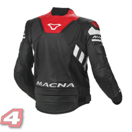 Macna Tracktix Black/White/Red