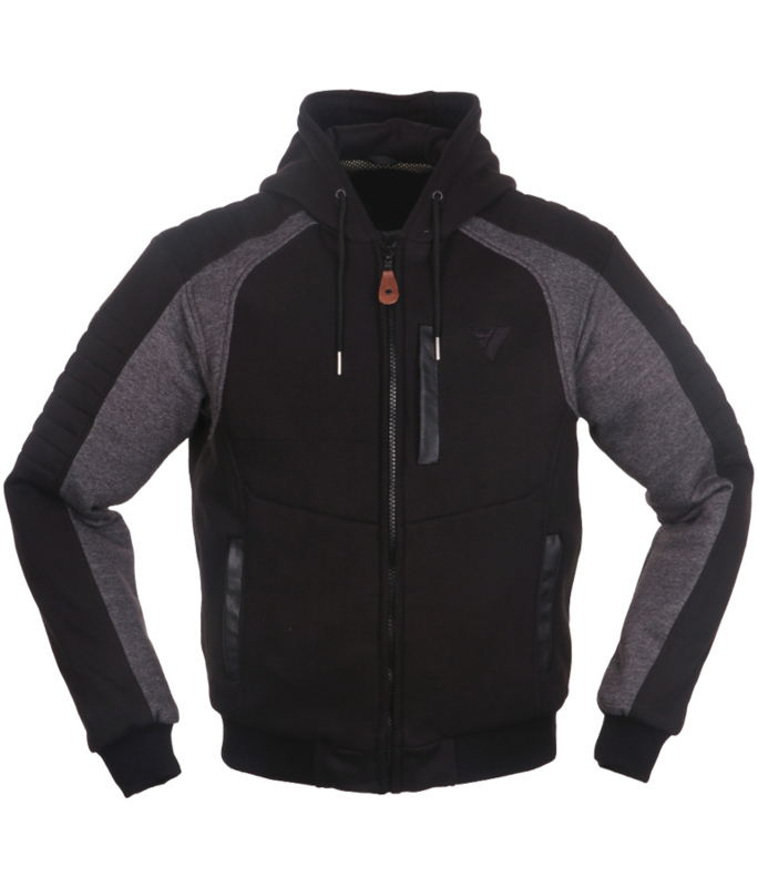 Bikers Gear The Crossfire Pour Femme Complète En Kevlar Pour Moto Sweat à Capuche Veste CE Protection, Rouge, Taille 6