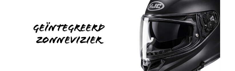HJC i72 integraalhelm met geïntegreerd zonnevizier