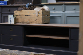TV kast stoer industrieel hoffz style XXL black