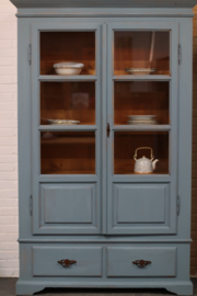 Vitrine kast vintage Franse style