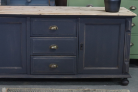 Tv kast black vintage industrieel