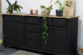 Dressoir vintage industrieel black
