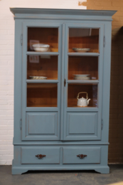 Vitrine kast vintage Franse style