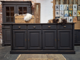 Dressoir *winterwarm*  vintage  zwart