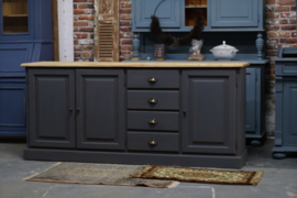 Dressoir XXL *Landhuis*  vintage  antraciet