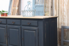 Dressoir kast black vintage brocante  Antje