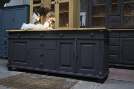 Dressoir *kapschuur* vintage zwart